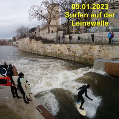 20230109 Surfen auf der Leinewelle