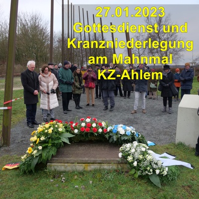 20230127 Gedenkgottesdienst Mahnmal KZ-Ahlem