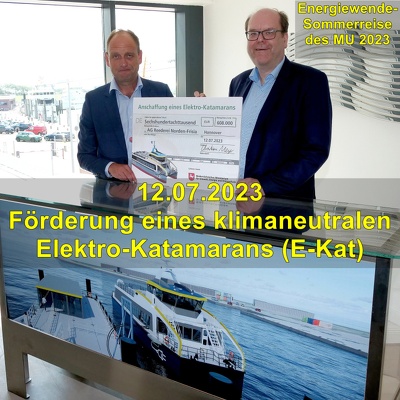 20230712-1 MU Norddeich Friesia E-Katamaran