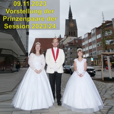 20231109 Vorstellung der Prinzenpaare