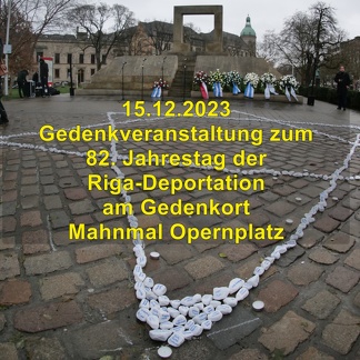 A Gedenken Riga-Deportation