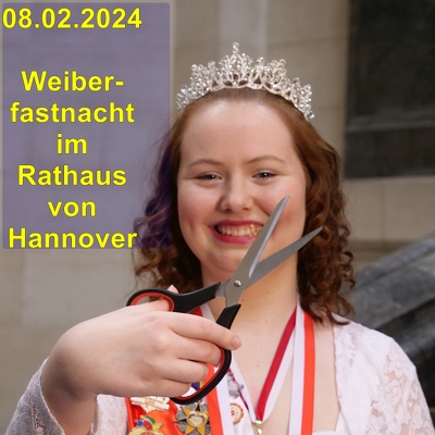 20240208 Rathaus Hannover Weiberfastnacht