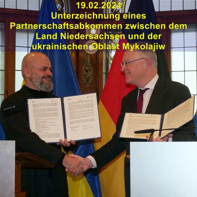 20240219 Partnerschaftsabkommen Niedersachsen Mykolajiw
