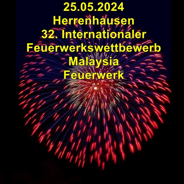 A Internationaler Feuerwerkswettbewerb Malaysia Feuerwerk
