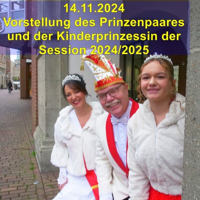 20241114 Vorstellung Prinzenpaar Kinderprinzessin