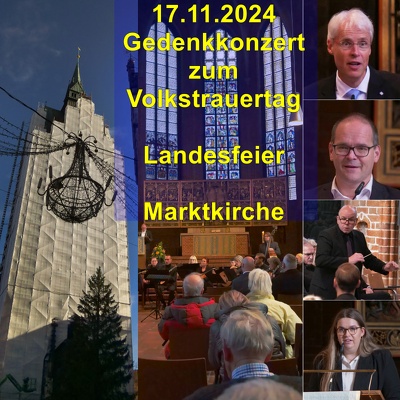 20241117 Marktkirche Volkstrauertag Gedenkkonzert