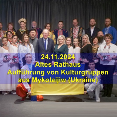 20241124 Altes Rathaus Kulturgruppen Mykolaijiw