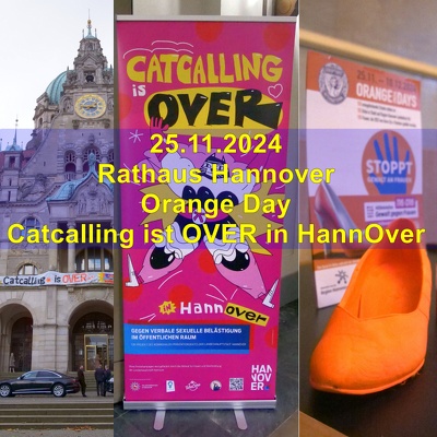 20241125 Rathaus Hannover Orangeday Catcalling