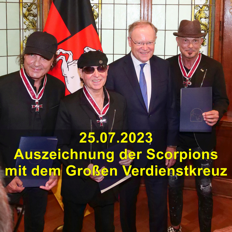 A Scorpions Grosses Verdienstkreuz