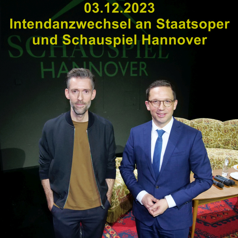 A Intendanzwechsel Staatsoper Schauspiel Hannover