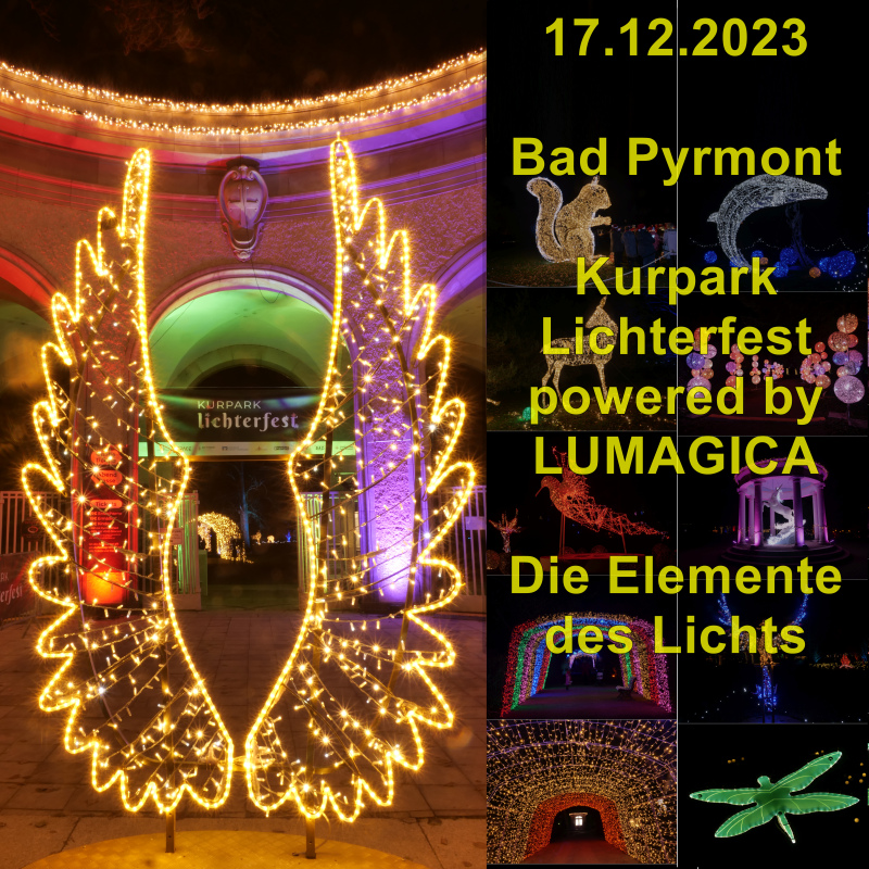 A Bad Pyrmont Kurpark Lichterfest