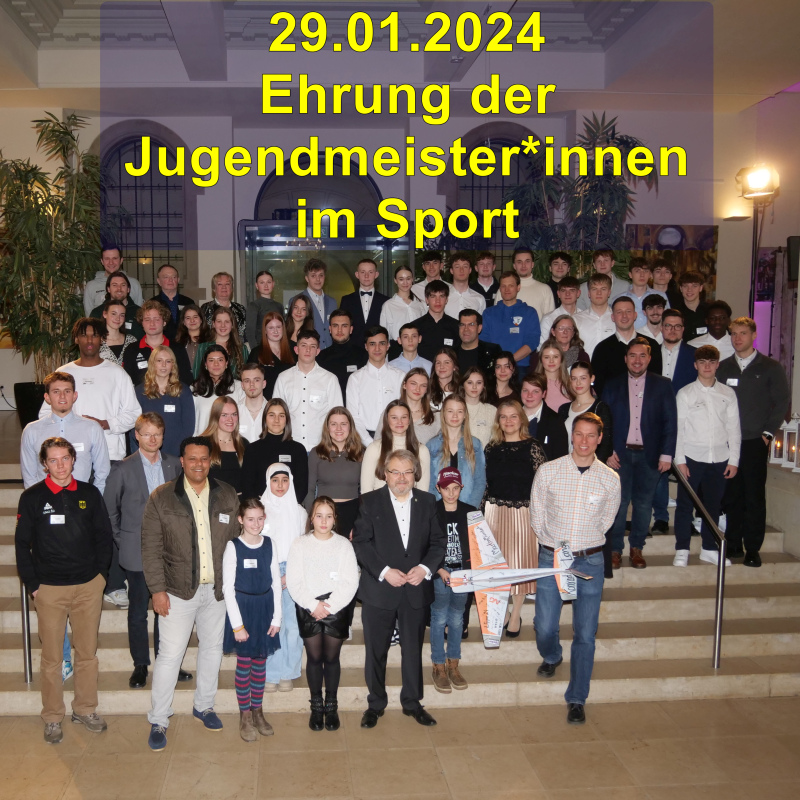 A Sport-Jugendmeister-innen-Ehrung