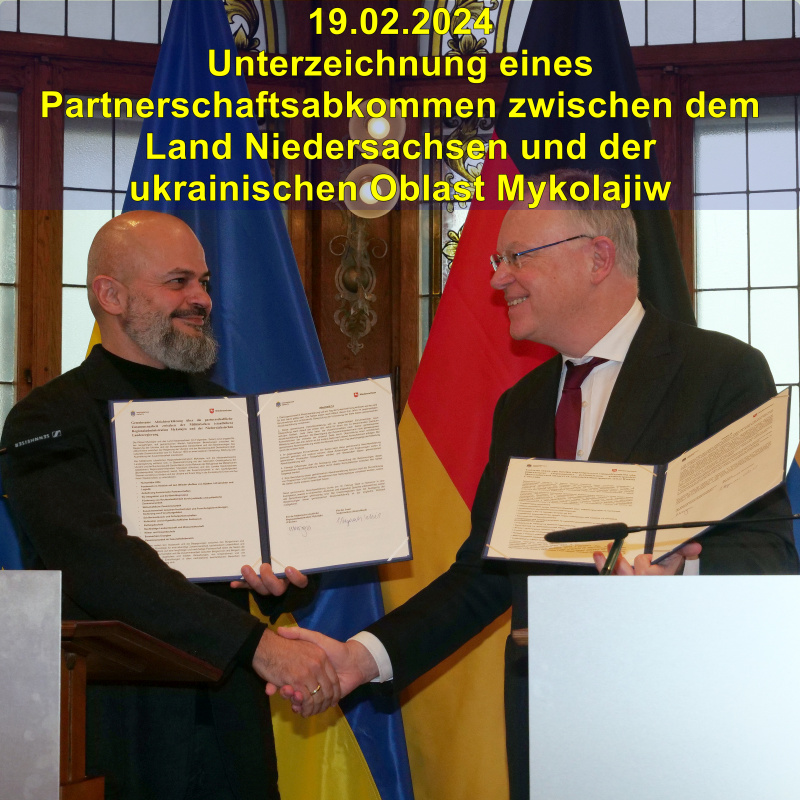A Partnerschaftsabkommen Niedersachsen Mykolajiw